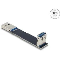 DELOCK USB 10Gbps Adapter USB-A BU < ST gewinkelt 90°