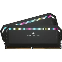 Corsair Dominator Platinum RGB (2 x 16GB, 6200 MHz, DDR5-RAM, DIMM), RAM, Schwarz