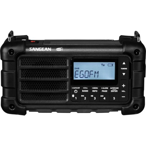 Sangean MMR-99 DAB schwarz Notfall/Kurbel/Solar Radio
