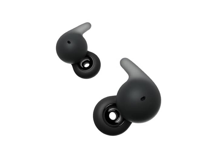Sony LinkBuds Open - Draadloze Bluetooth Open Ear Buds - Transparant geluid, de hele dag comfort 4.8g, zweetbestendig, multipoint verbinding, 22 uur batterij, iOS & Android - Zwart