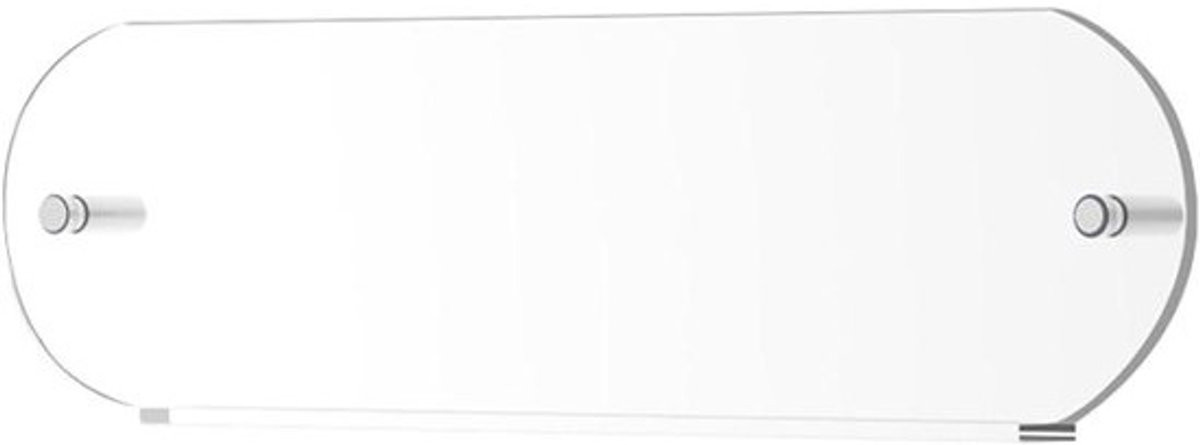 Acrylmagazinehouder Helder Wandrek voor Documenten L40cm