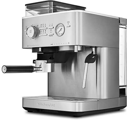KitchenAid Semi Automatic Espresso Machine with Burr Grinder