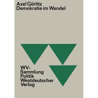 Demokratie im Wandel, Taschenbuch von Axel Görlitz, VS Verlag für Sozialwissenschaften, 978-3-322-97981-0