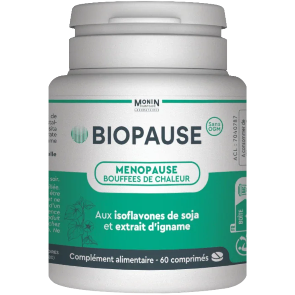 Monin Chanteaud Laboratoires Biopause Food Supplement Menopause 60&nbsp;pills