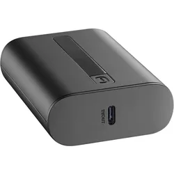 Cellularline Thunder 10000 (10000 mAh, 20 W, 37 Wh), Powerbank, Schwarz