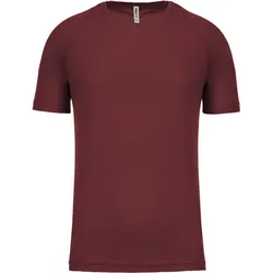 Kariban ProAct Herren Sport Shirt T-Shirt PA438 wine XS