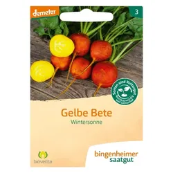 Bingenheimer Saatgut Gelbe Bete Wintersonne demeter