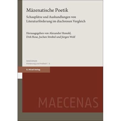Mäzenatische Poetik, Taschenbuch von , S. Hirzel Verlag, 978-3-7776-3486-9