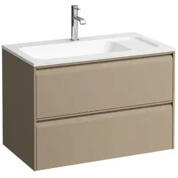 Laufen Meda Waschtischunterschrank H4216820114651 77,2x50,4x44,2cm, 2 Schubladen, cappucino