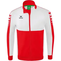 erima Six Wings Worker Trainingsjacke rot/weiß 152