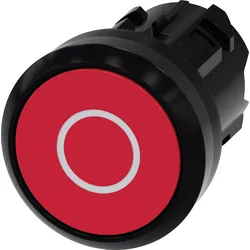 ACT00 0AB20-0AD0 - Drucktaster SIRIUS ACT, Ø 22 rot "O"