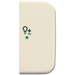 Busch-Jaeger Wippe 2-f re, Symb. Dimmer weiß 6234-22-212