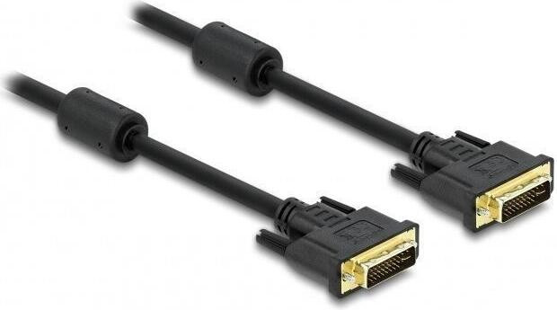 Delock DVI-I naar DVI-I kabel, mannelijk naar mannelijk