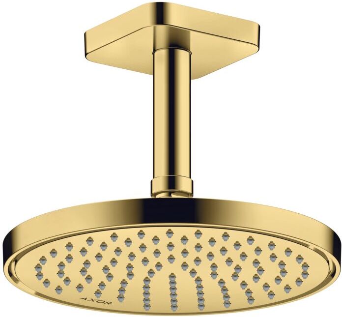 Hansgrohe Axor Kopfbrause 35382990 Decken- oder Wandmontage, polished gold optic