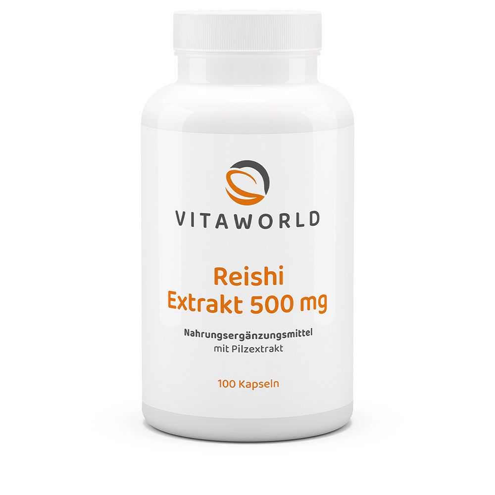 Reishi Extrakt 500 mg Kapseln 100 St