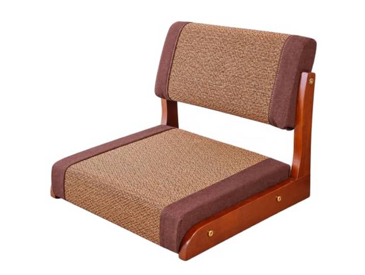 RüCkenstüTze Tatami-Stuhl,Tatami Meditationsstuhl Im Japanischen Stil Verstellbare RüCkenlehne,Platzsparend,FüR Meditation, Lesen, Gaming Oder Andere AktivitäTen Auf Dem Boden