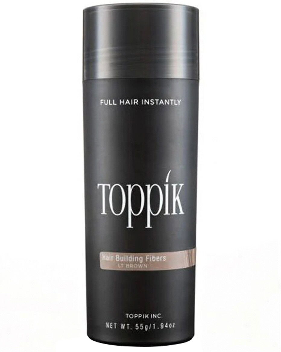 55g TOPPIK Hair Building Fibres Light Brown