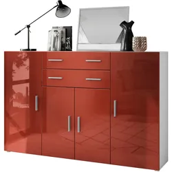HIGHBOARD Aron Fronten in Bordeaux Hochglanz