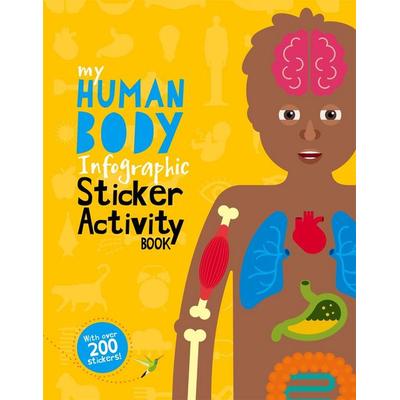 My Human Body Infographic Sticker Activity Book, Taschenbuch von Jo Dearden, Hachette Books Ireland, 978-0-7502-9942-8