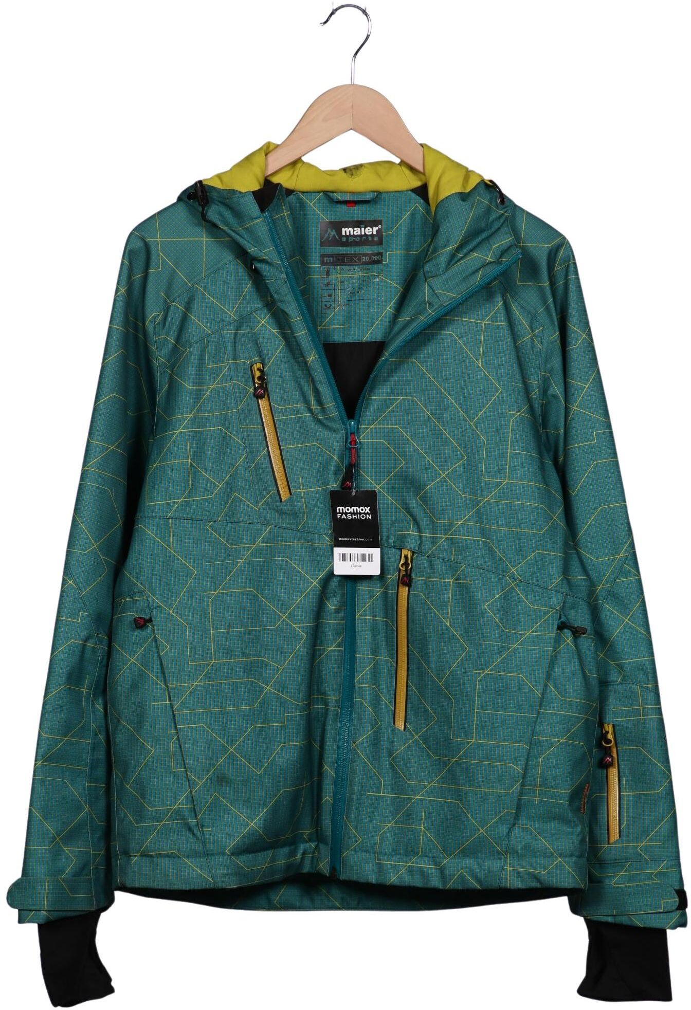 Maier Sports Herren Jacke, Grün, Gr. S, Synthetik / Tex / Membran - Second Hand