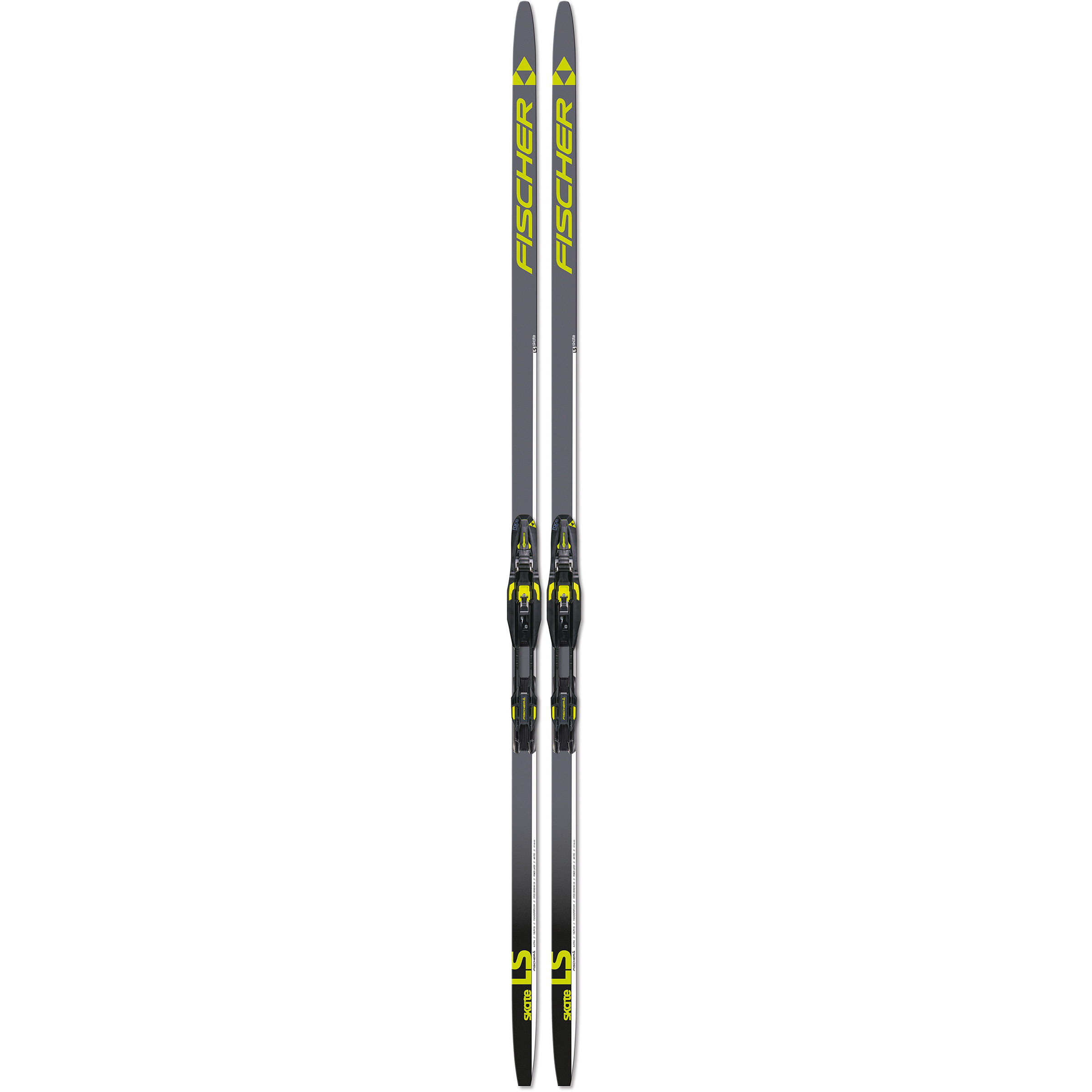 Fischer LS Skate Mounted Skatingski 26/27 Ski grau Größe 171cm Langlauf Skating