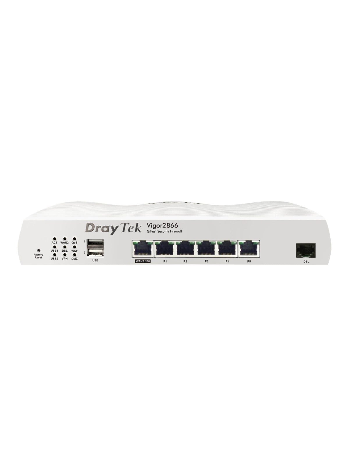 DrayTek Vigor 2866 dual-WAN VPN Router with built-in G.fast modem - Router