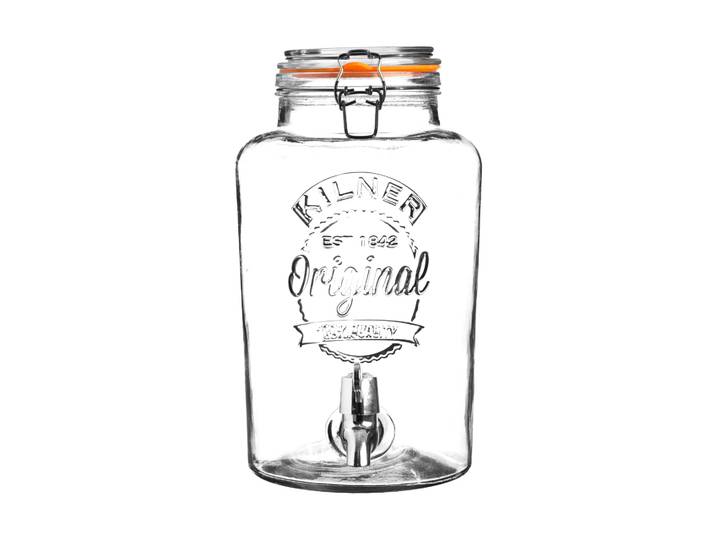 Kilner Récipient en verre avec robinet Kilner 5 l Transparent