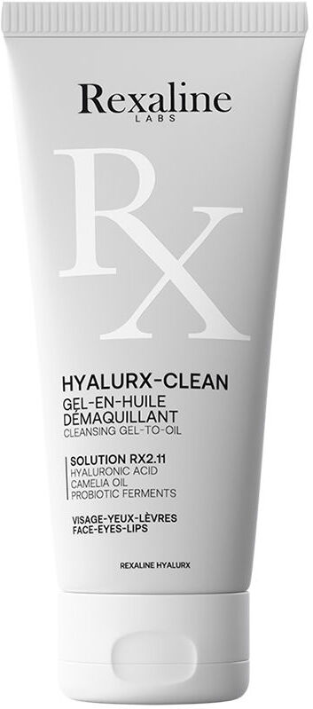 Rexaline HYALURX-CLEAN gel demaquilante à base de óleo 40 ml