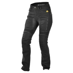 Trilobite Parado Motorrad-Jeanshose damen schwarz - lang 26