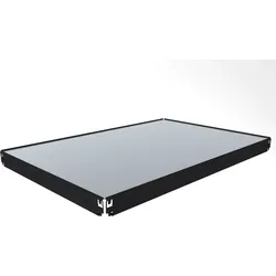 Zusatz-Fachboden Biedrax 60 x 60 cm, Schwarz, Stahlboden verzinkt, Fachlast 150 kg
