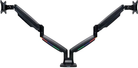 Monitor Arm Dual OneTouch Adjust.Black