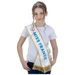 Chaks Miss France: Schärpe & Krone