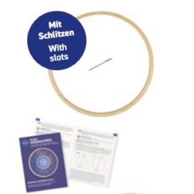 PEBARO WEB0291 - Rundwebrahmen 22cm mit 69 Schlitzen