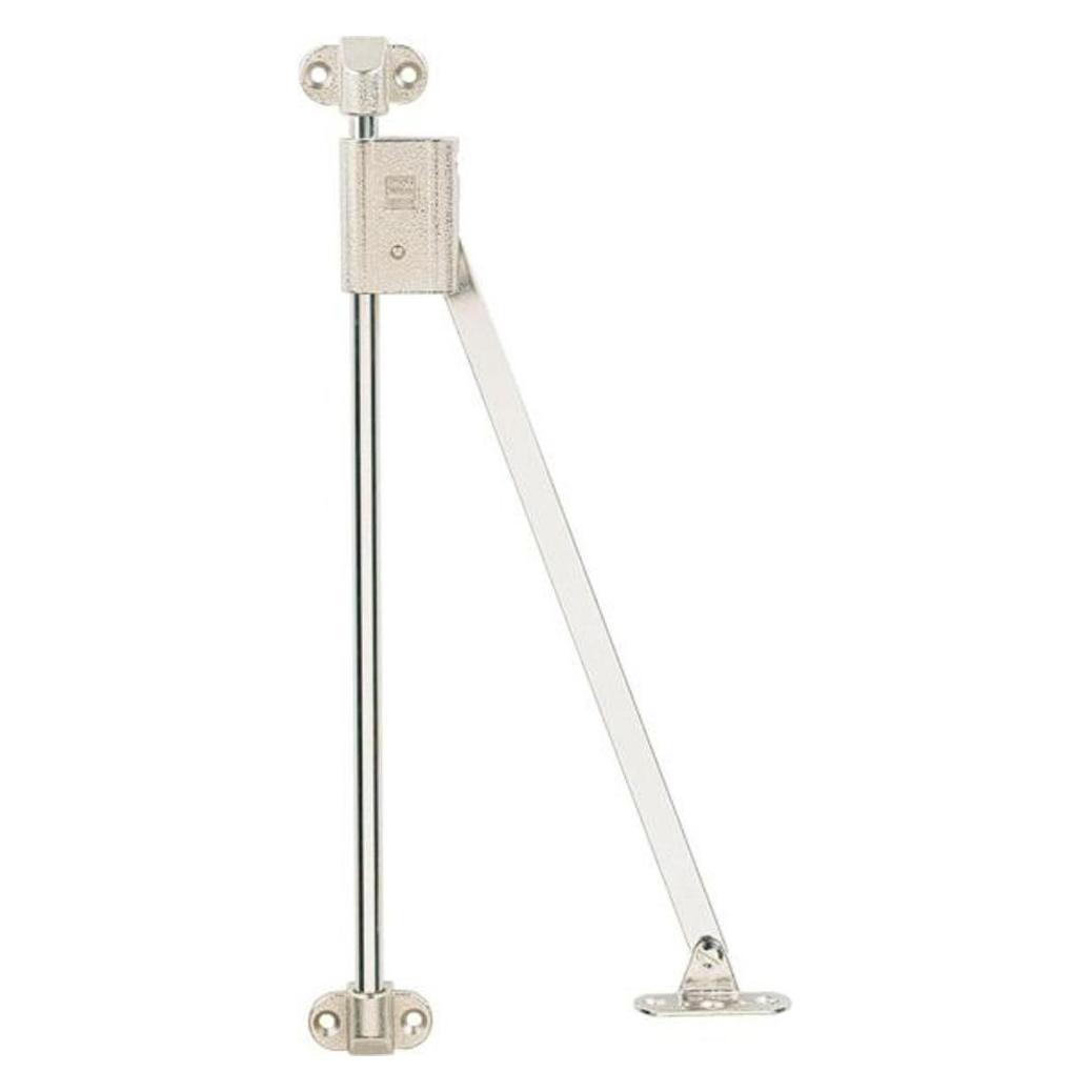 Hettich Klappenhalter Klassik D mit Lager L 258 D Stahl vernickelt mit Bremssystem Länge 350 mm (16174)