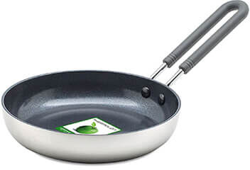 GreenPan Mini Induction 14cm Frypan Stainless Steel