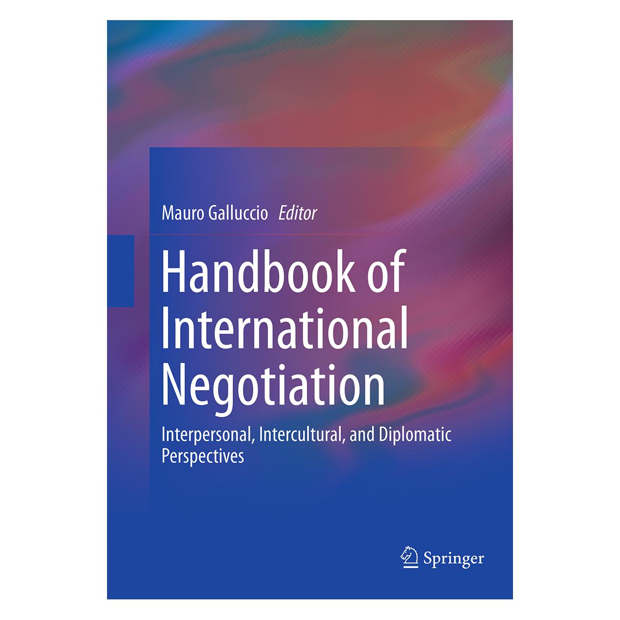 Springer Handbook of International Negotiation (Englisch, Softcover, Mauro Galluccio) (55844490)