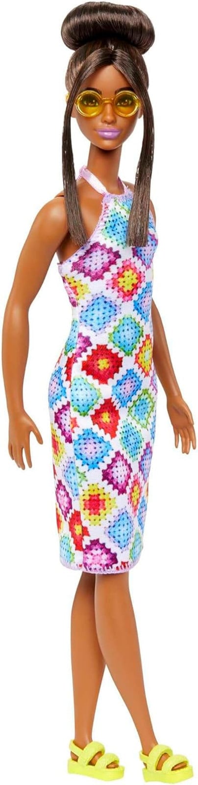 Mattel Barbie Fashionista Pop Diamond Crochet Modepopp