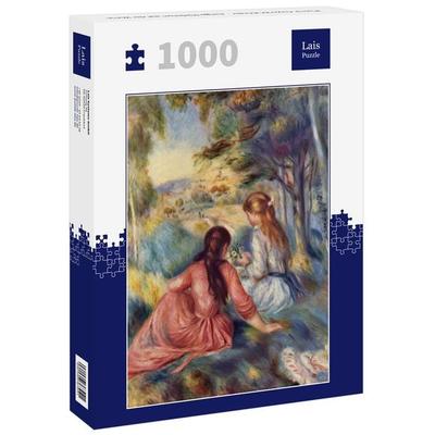 Lais Puzzle Pierre-Auguste Renoir - Junge Mädchen auf der Wiese 1000 Teile