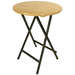 Degamo, Bartisch, Partytisch Bistrotisch Bartisch klappbar rund ZÜRICH (78 x 110.50 cm)