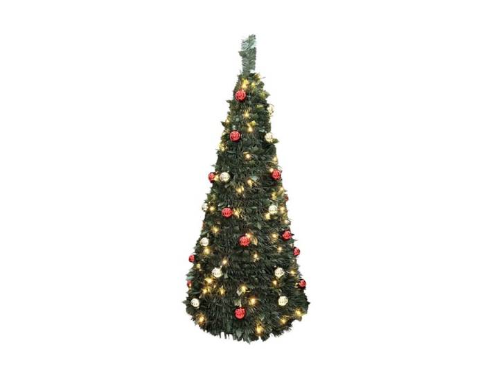 Künstlicher Tannenbaum mit LED–Licht