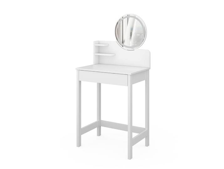 Coiffeuse avec miroir led blanc 60x127.5cm