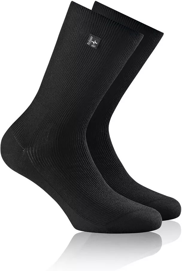 Rohner Advanced - Wadenlange Socken, für Herren, Black, Größe 39-40