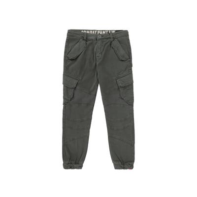Cargohose ALPHA INDUSTRIES "Combat Pant K", Mädchen, Gr. 14, Normalgrößen, grau (grauschwarz), Obermaterial: 98% Baumwolle, 2% Elastan, Hosen Cargohose