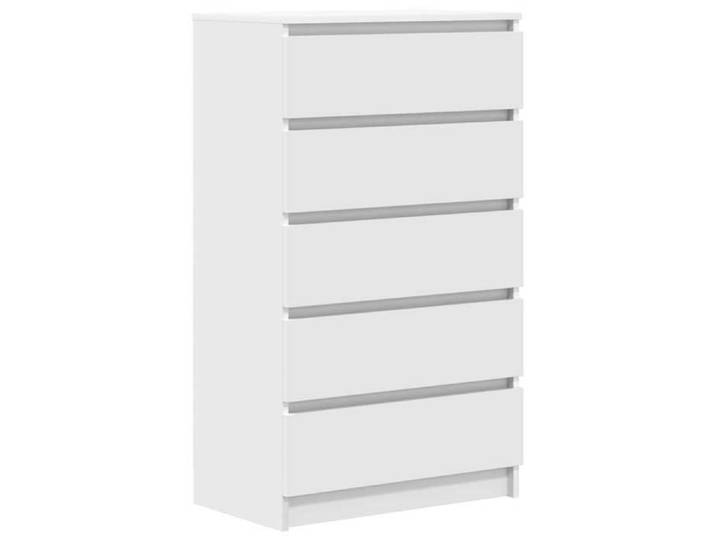 NOUVEAU Placard de rangement - Commode - blanc - 60x36x103cm - Bois d'ingénierie 60925