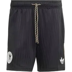 ADIDAS Herren Deutschland 26 Ausweichshorts, Größe L in Schwarz Schwarz