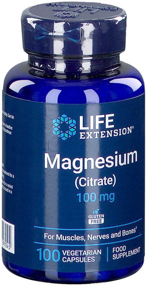 Life Extension Magnesium Citrate 100 Mg Kapseln 100stk