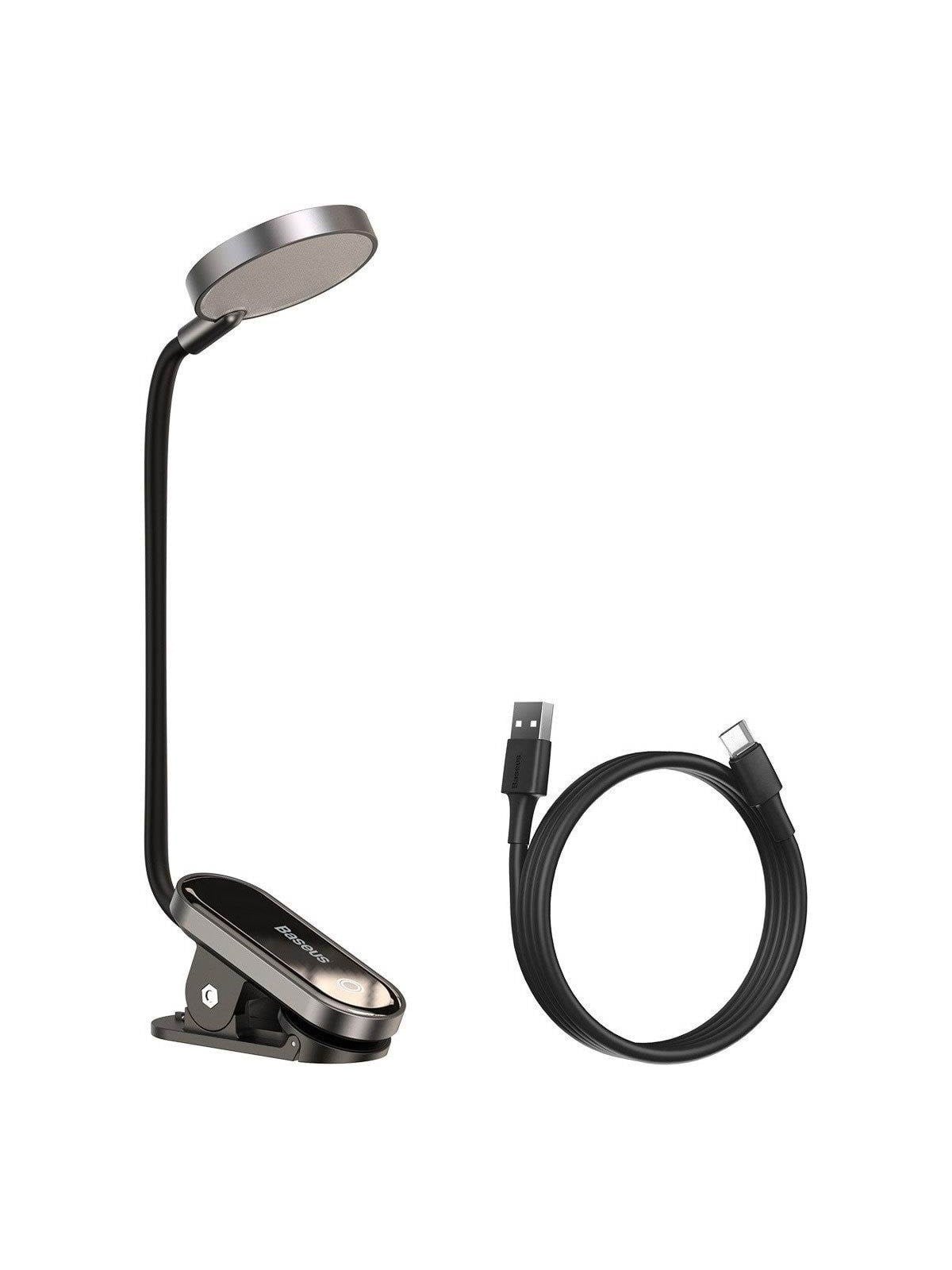 Baseus mini LED lamp with clip grey (DGRAD-0G)