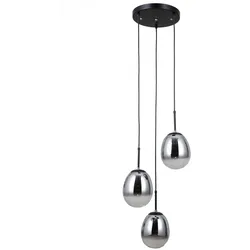 Italux PND-40825-3-BK Pendelleuchte Meolo E14