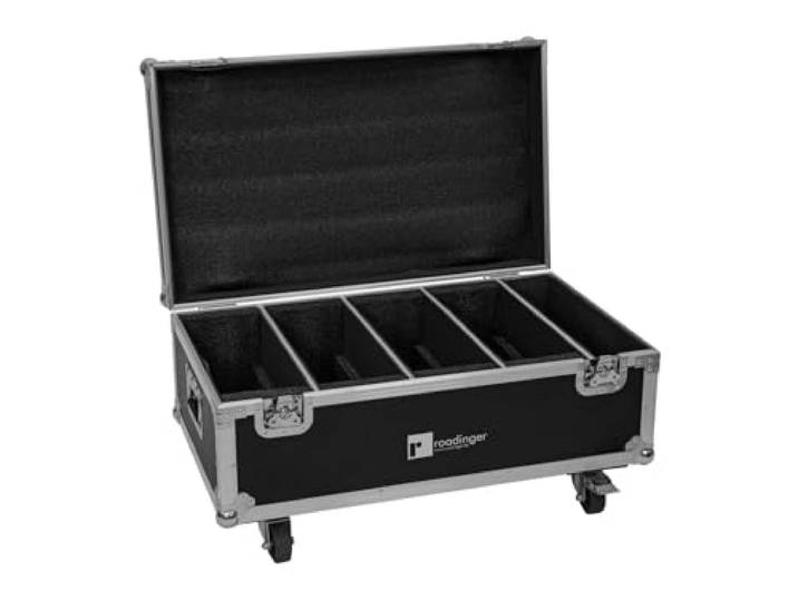 ROADINGER Flightcase 4x LED CLS-18 QCL RGB/WW PRO Flightcase für 4 x LED CLS-18 QCL RGB/WW