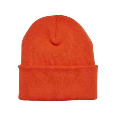 Beanie FLEXFIT "Flexfit YP Classics Thinsulate Cuffed Beanie", Herren, Gr. onesize, orange (safety orange), Kunstfaser, Mützen Beanie
